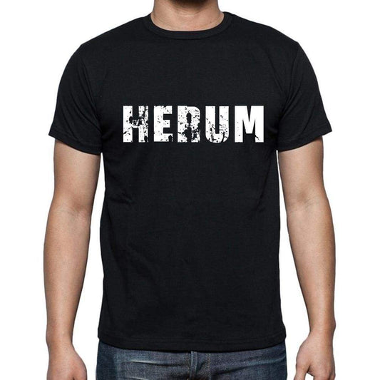 Herum Mens Short Sleeve Round Neck T-Shirt - Casual