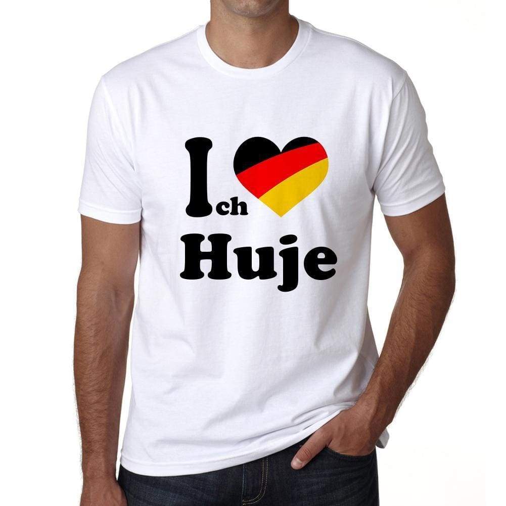 Huje Mens Short Sleeve Round Neck T-Shirt 00005 - Casual