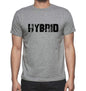 Hybrid Grey Mens Short Sleeve Round Neck T-Shirt 00018 - Grey / S - Casual