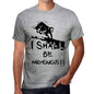 I Shall Be Harmonious Grey Mens Short Sleeve Round Neck T-Shirt Gift T-Shirt 00370 - Grey / S - Casual