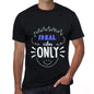 Ideal Vibes Only Black Mens Short Sleeve Round Neck T-Shirt Gift T-Shirt 00299 - Black / S - Casual