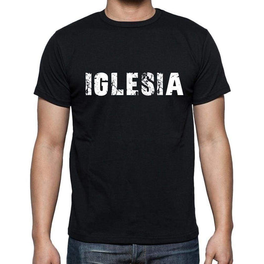 Iglesia Mens Short Sleeve Round Neck T-Shirt - Casual