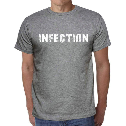 Infection Mens Short Sleeve Round Neck T-Shirt 00035 - Casual