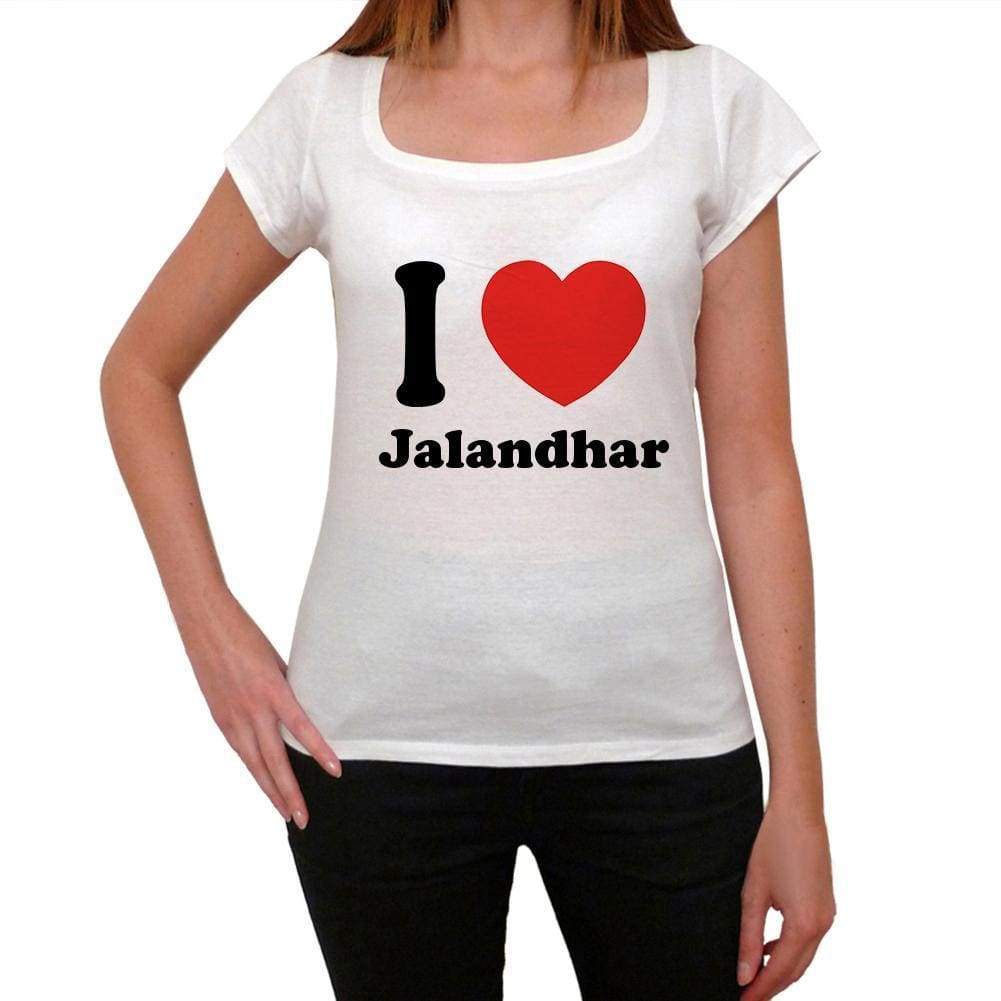 Jalandhar T Shirt Woman Traveling In Visit Jalandhar Womens Short Sleeve Round Neck T-Shirt 00031 - T-Shirt