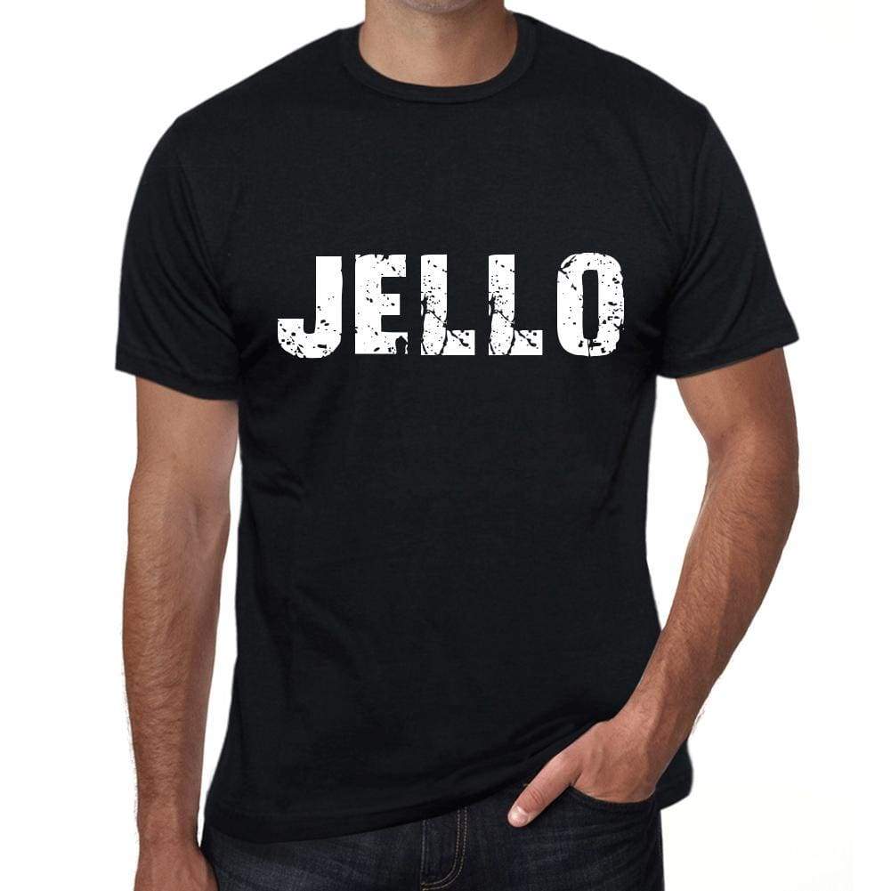 Jello Mens Retro T Shirt Black Birthday Gift 00553 - Black / Xs - Casual