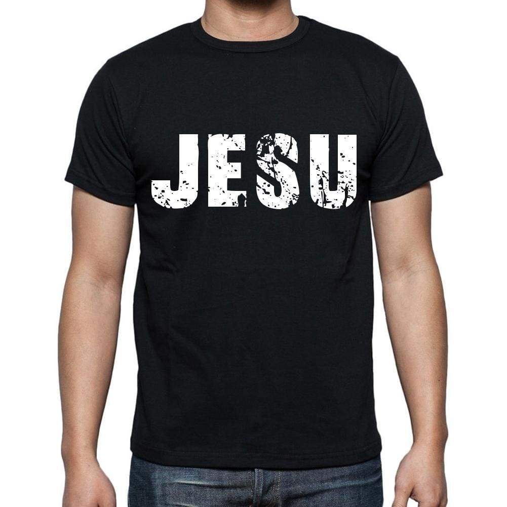 Jesu Mens Short Sleeve Round Neck T-Shirt 00016 - Casual