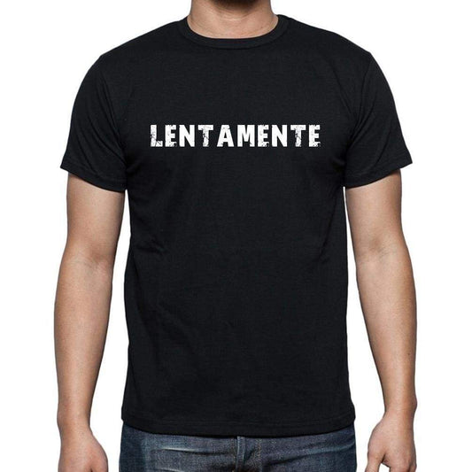 Lentamente Mens Short Sleeve Round Neck T-Shirt - Casual