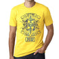 Letting Dreams Sail Since 2032 Mens T-Shirt Yellow Birthday Gift 00405 - Yellow / Xs - Casual