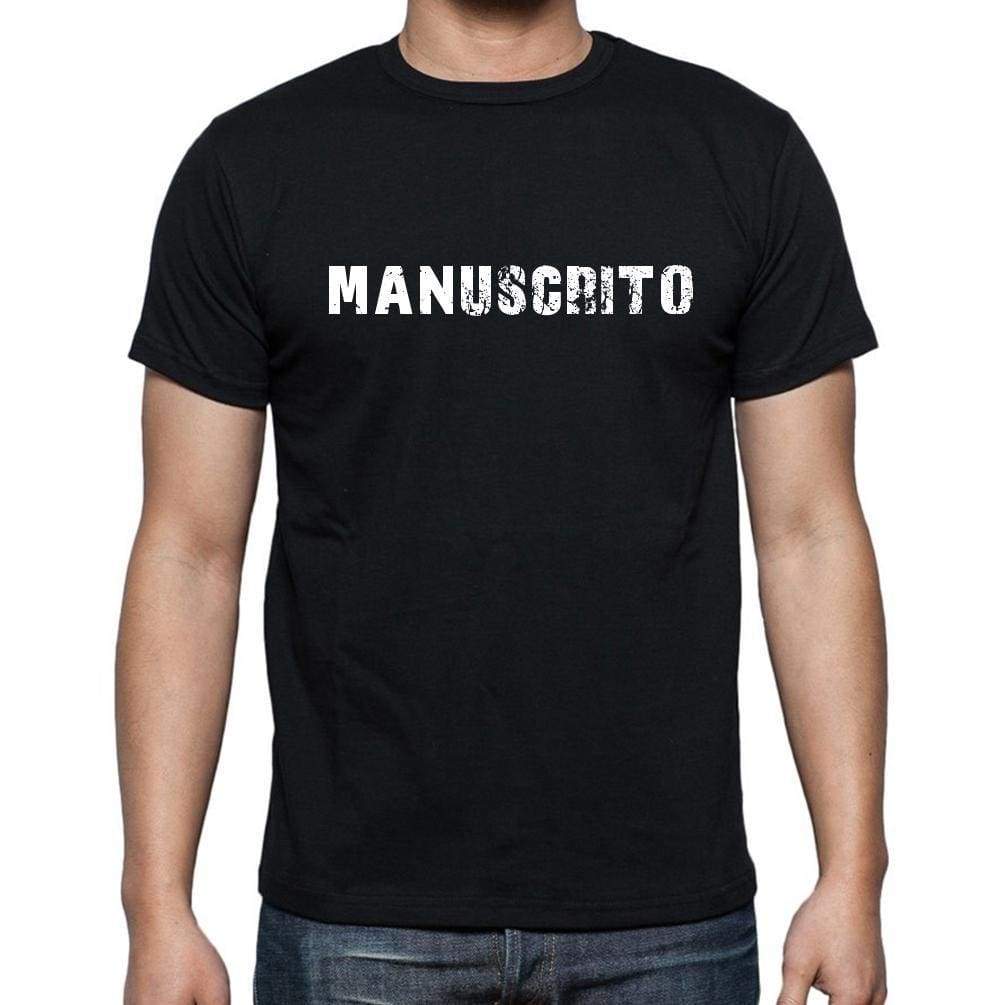 Manuscrito Mens Short Sleeve Round Neck T-Shirt - Casual