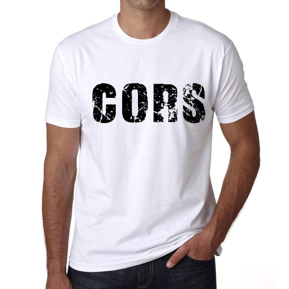 Mens Tee Shirt Vintage T Shirt Cors X-Small White 00560 - White / Xs - Casual