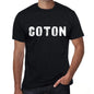 Mens Tee Shirt Vintage T Shirt Coton X-Small Black 00558 - Black / Xs - Casual