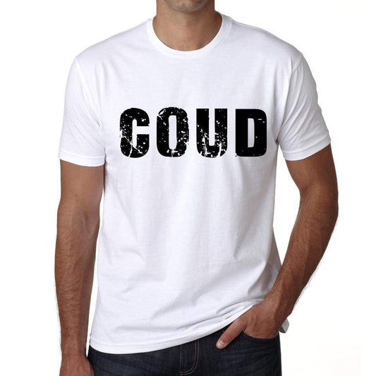 Mens Tee Shirt Vintage T Shirt Coud X-Small White 00560 - White / Xs - Casual