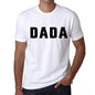 Mens Tee Shirt Vintage T Shirt Dada X-Small White 00560 - White / Xs - Casual