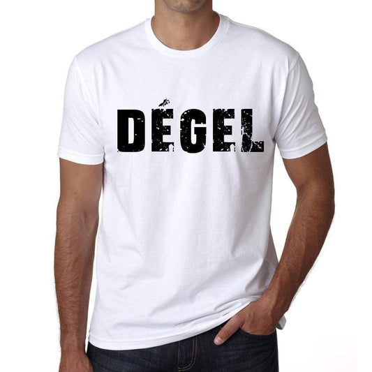 Mens Tee Shirt Vintage T Shirt Dégel X-Small White 00561 - White / Xs - Casual