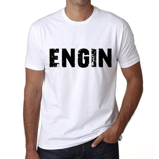 Mens Tee Shirt Vintage T Shirt Engin X-Small White 00561 - White / Xs - Casual