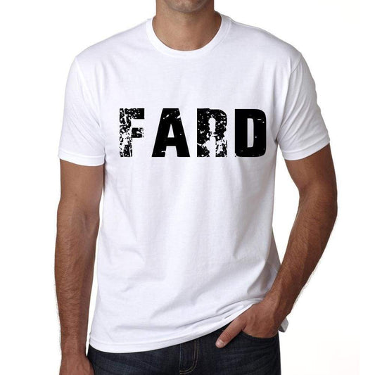 Mens Tee Shirt Vintage T Shirt Fard X-Small White 00560 - White / Xs - Casual