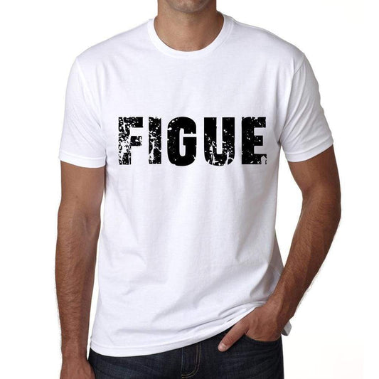 Mens Tee Shirt Vintage T Shirt Figue X-Small White 00561 - White / Xs - Casual