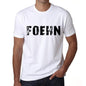 Mens Tee Shirt Vintage T Shirt Foehn X-Small White 00561 - White / Xs - Casual