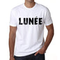 Mens Tee Shirt Vintage T Shirt Lunée X-Small White - White / Xs - Casual