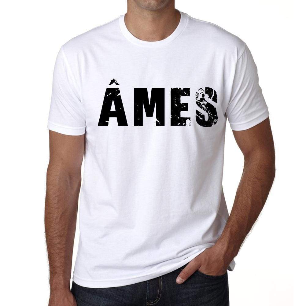 Mens Tee Shirt Vintage T Shirt Mes X-Small White 00560 - White / Xs - Casual