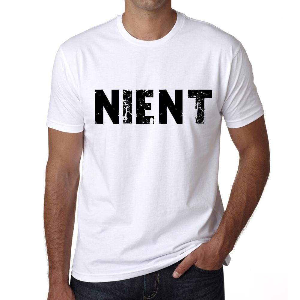 Mens Tee Shirt Vintage T Shirt Nient X-Small White - White / Xs - Casual