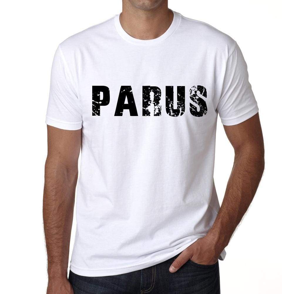 Mens Tee Shirt Vintage T Shirt Parus X-Small White - White / Xs - Casual