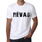 Mens Tee Shirt Vintage T Shirt Rêvas X-Small White - White / Xs - Casual