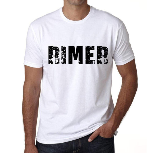 Mens Tee Shirt Vintage T Shirt Rimer X-Small White - White / Xs - Casual