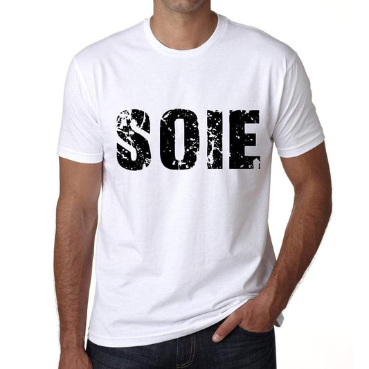Mens Tee Shirt Vintage T Shirt Soie X-Small White 00560 - White / Xs - Casual