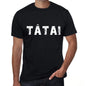 Mens Tee Shirt Vintage T Shirt Tâtai X-Small Black 00558 - Black / Xs - Casual