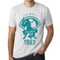 Mens Vintage Tee Shirt Graphic T Shirt Baseball Since 1963 Vintage White - Vintage White / Xs / Cotton - T-Shirt