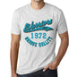 Mens Vintage Tee Shirt Graphic T Shirt Warriors Since 1972 Vintage White - Vintage White / Xs / Cotton - T-Shirt