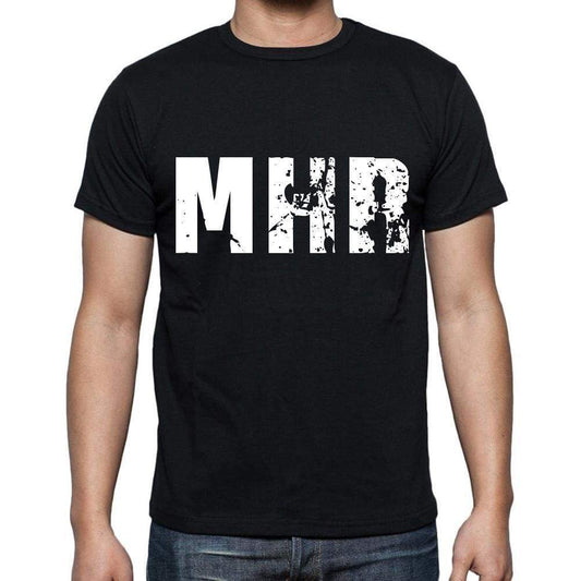 Mhr Men T Shirts Short Sleeve T Shirts Men Tee Shirts For Men Cotton Black 3 Letters - Casual