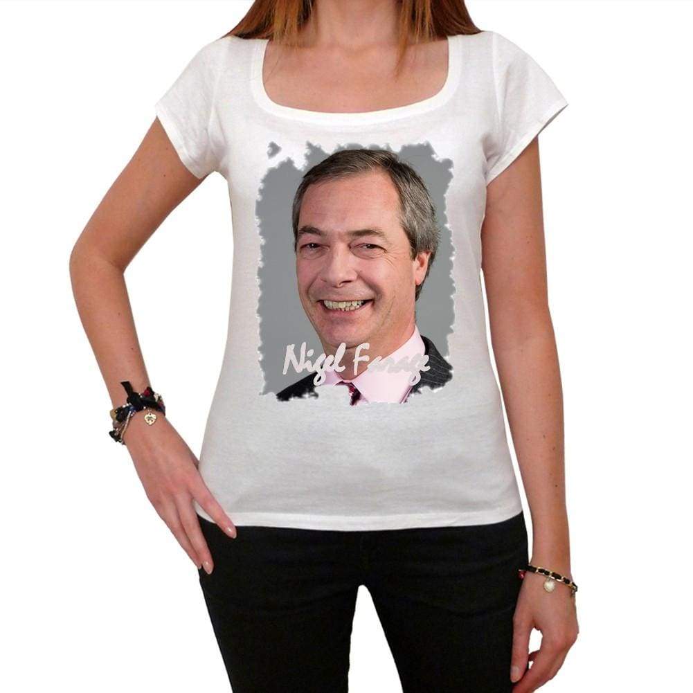 Nigel Farage Womens Short Sleeve Scoop Neck Tee 00139