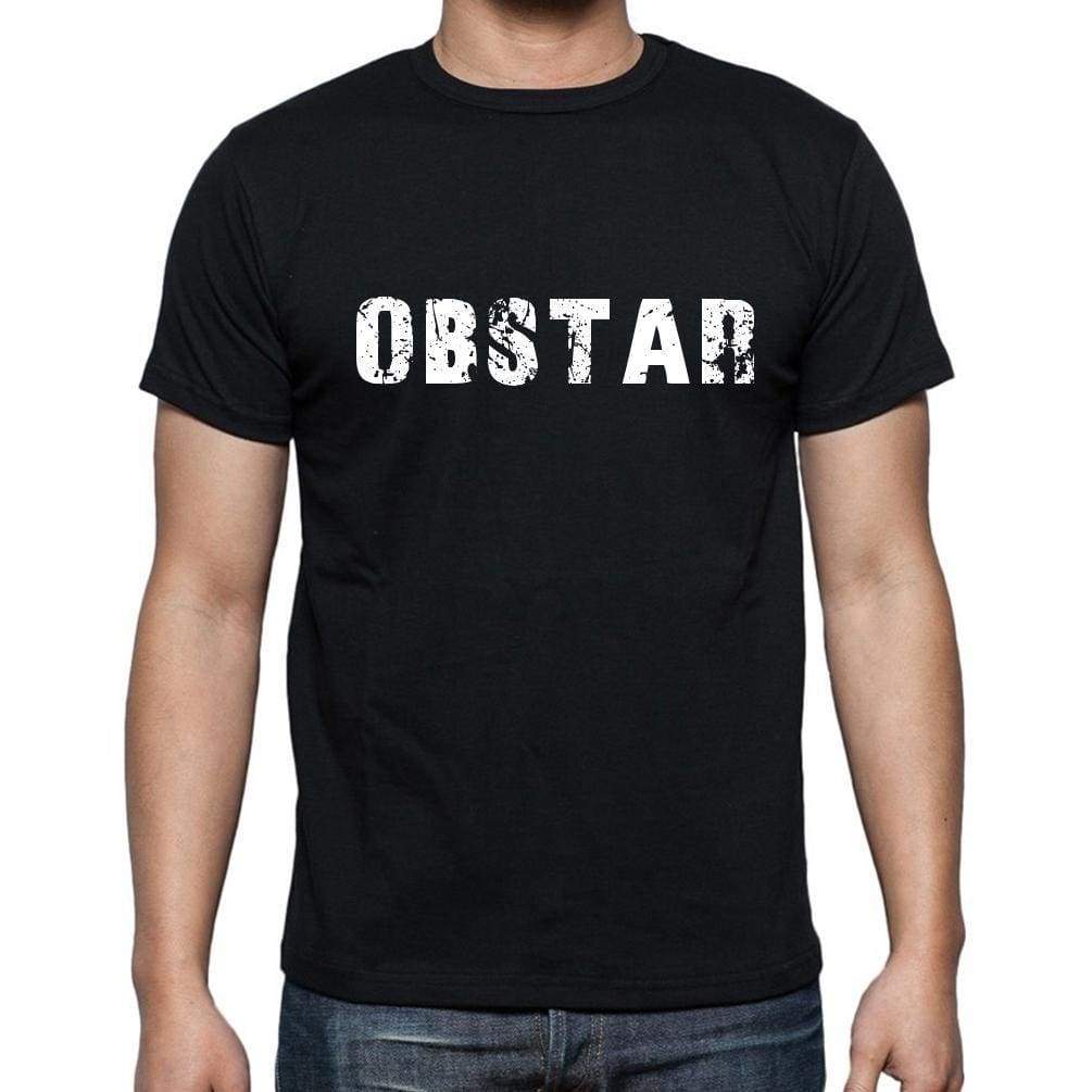 Obstar Mens Short Sleeve Round Neck T-Shirt - Casual