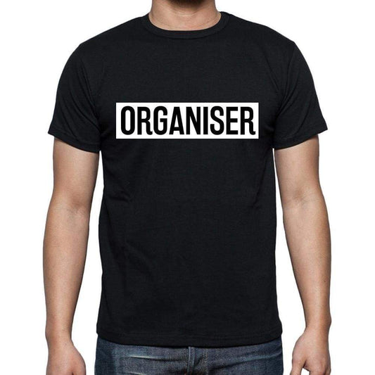 Organiser T Shirt Mens T-Shirt Occupation S Size Black Cotton - T-Shirt