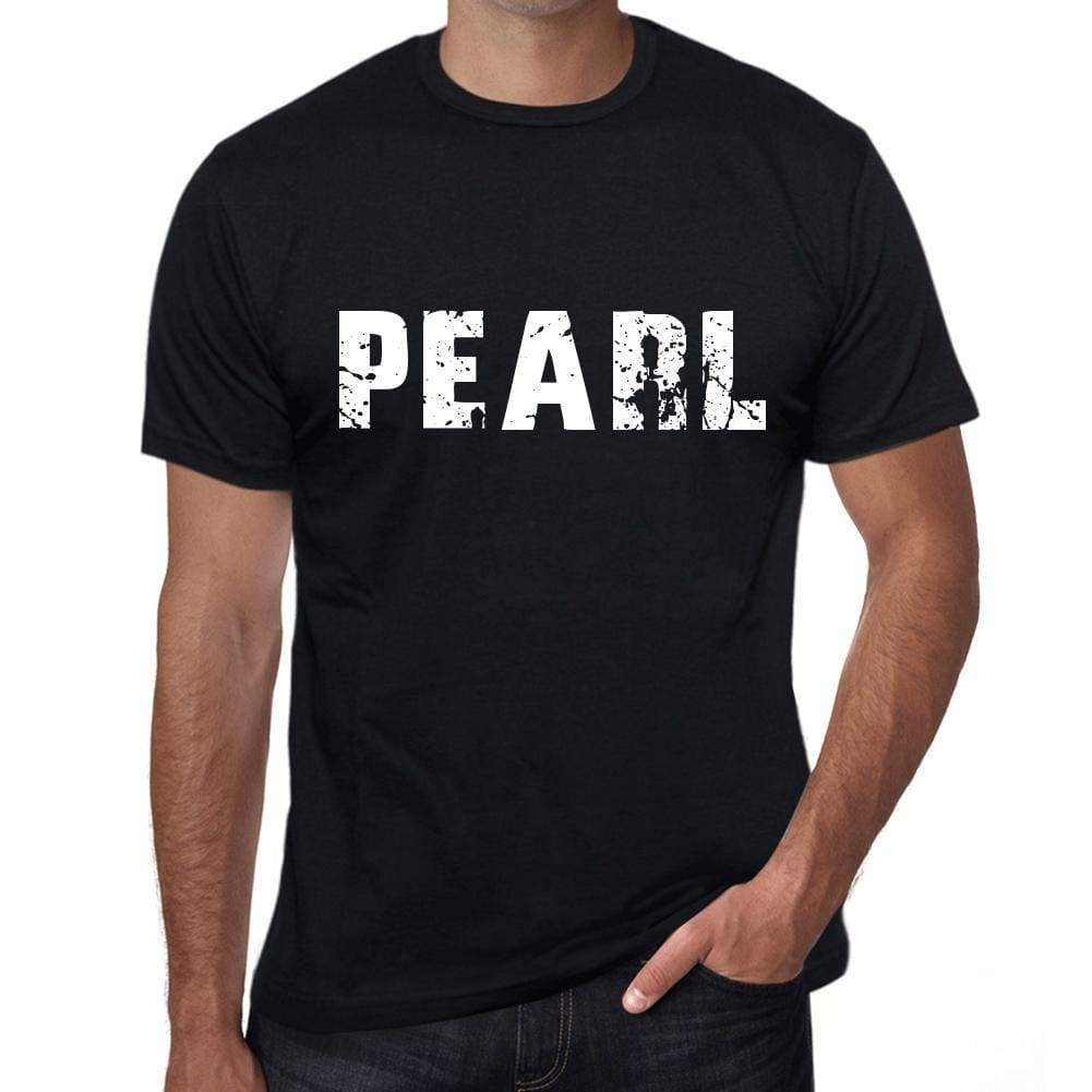 Pearl Mens Retro T Shirt Black Birthday Gift 00553 - Black / Xs - Casual