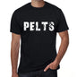 Pelts Mens Retro T Shirt Black Birthday Gift 00553 - Black / Xs - Casual