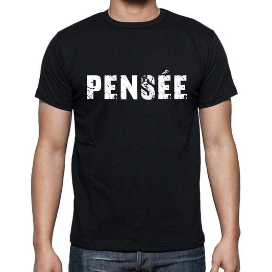 Pensée French Dictionary Mens Short Sleeve Round Neck T-Shirt 00009 - Casual