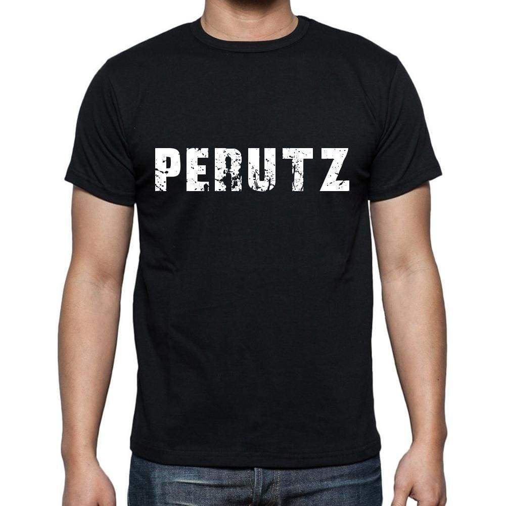 Perutz Mens Short Sleeve Round Neck T-Shirt 00004 - Casual