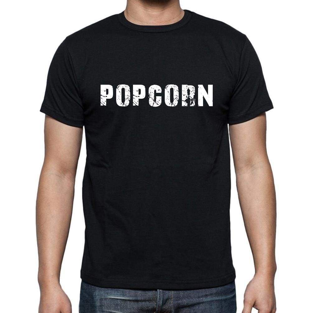 Popcorn Mens Short Sleeve Round Neck T-Shirt - Casual