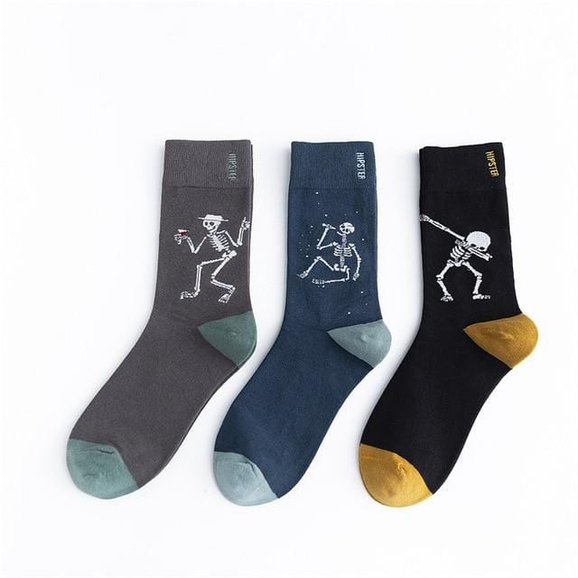 3 paires/lot hiver rétro femmes Van Gogh moderne peinture à l'huile coton Mural mondialement célèbre chaussettes Art abstrait heureux drôle femmes chaussettes