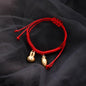 Version coréenne 2020 nouveau filet rouge même corde Bracelet Simple personnalité tricot cadeau femme Bracelet Pandora Bracelet Pulseras