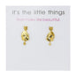 12 paires/ensemble boucles d'oreilles ensemble avec carte boules de Zircon transparentes amour fleurs boucles d'oreilles femmes imité perle boucles d'oreilles bijoux