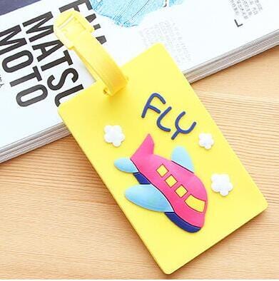 Travel Accessories Creative Luggage Tag Animal Cartoon Silica Gel Suitcase ID Addres Holder Baggage Boarding Bag Portable Label