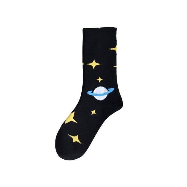 Herbstmode Straße Harajuku Stil lustige Socken Unisex Phantasie Obst Tier Kunst Mann Baumwollsocken süße glückliche Frau lange Socken Meias