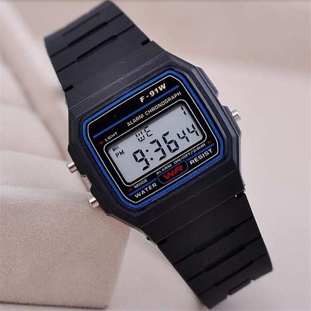 Montre unisexe pour hommes et femmes, Vintage, en acier inoxydable, LED, sport, militaire, électronique, numérique, cadeau