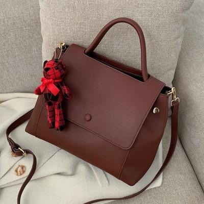 Causal Totes Bags Women Large Capacity Handbags Women PU Shoulder Messenger Bag Female Retro Daily Totes Lady Elegant Handbags