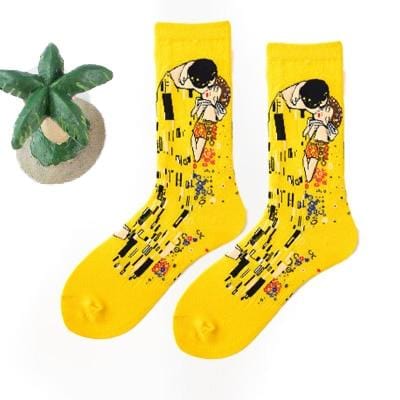 Frauen glücklich lustige Socken mit Druck Kunst süße warme Wintersocken mit Avocado Sushi Essen Baumwolle Mode Harajuku Unisex Socke 1 Paar