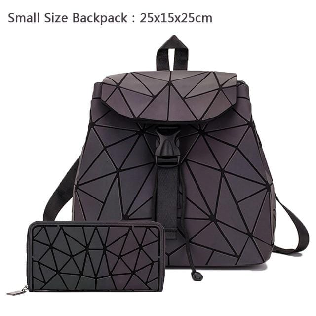 DIOMO petit sac à dos femmes holographique Sequin femme sacs à dos pour adolescentes sac à dos sac à cordon concepteur Style coréen